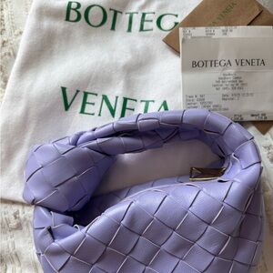 Bottega Veneta Purple Mini Bag with Intrecciato Weave